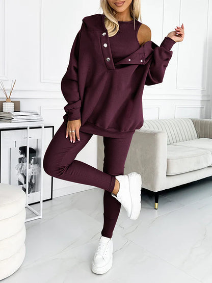 💖Hooded Casual and Comfortable Sweatshirt Suit