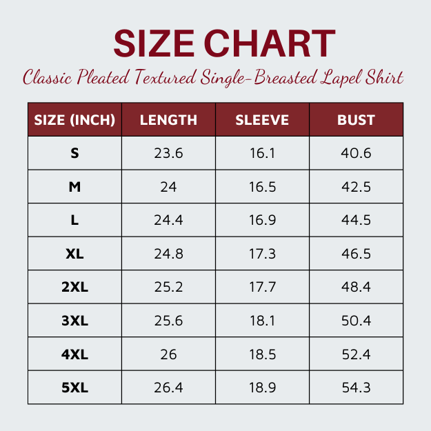 🌷Classic Pleated Textured Single-Breasted Lapel Shirt for Women