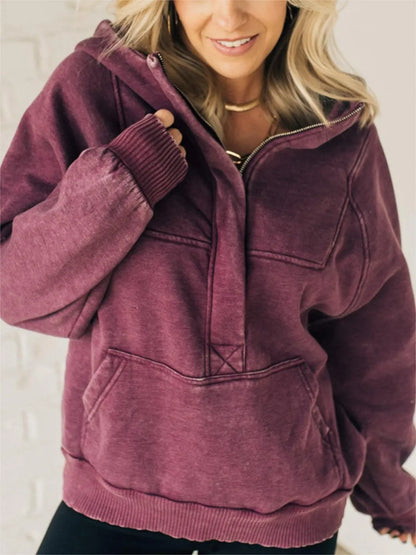 Women's Sherpa Half-Zip Vest