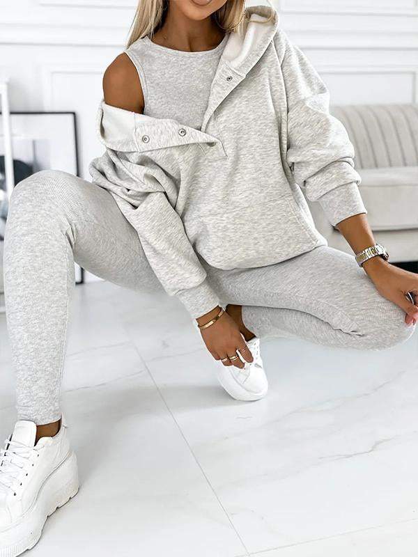 💖Hooded Casual and Comfortable Sweatshirt Suit