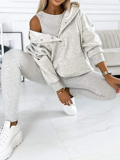 💖Hooded Casual and Comfortable Sweatshirt Suit